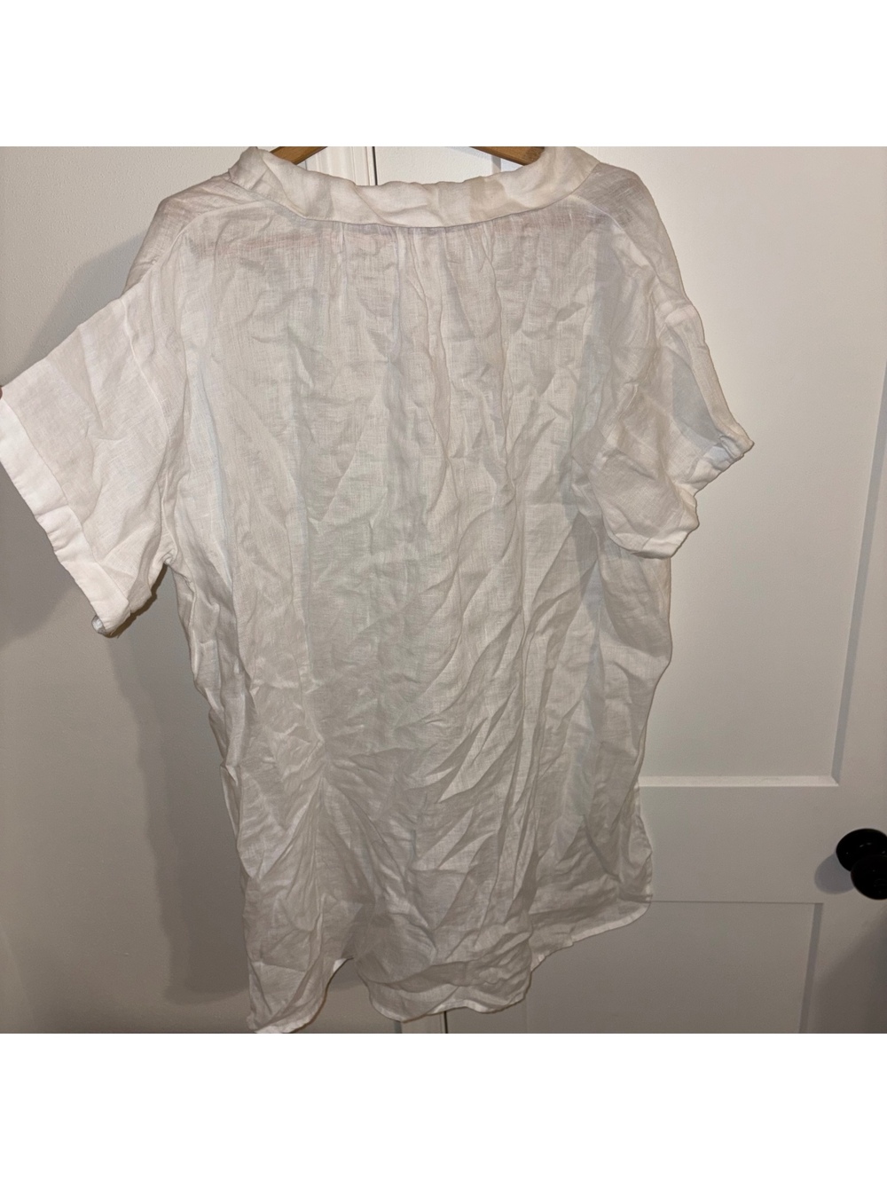 Free People x CP Shades $240 100% Linen Tunic Woman’s Medium Oversized Pullover - Picture 3 of 8